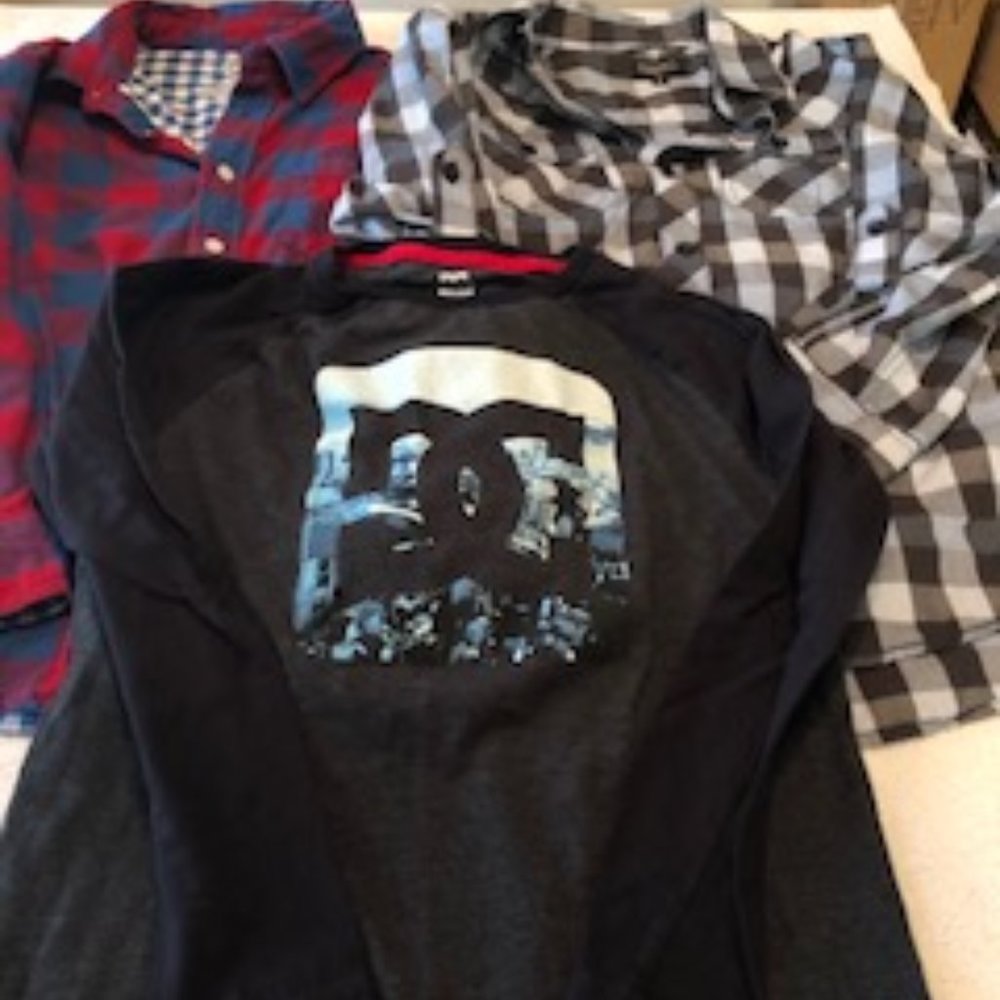 Boys Long Sleeve Size 8 (3 Shirts)